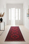 Terkaman Tribal Afghan Oriental Rug, size 2' 9" x 9' 7" (C)