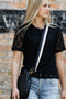 Laid Back Lace Tee