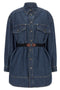 Versace Chambray Denim Dress