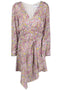 Iro Taro short wrap dress