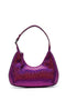 By Far Pre By Far glitter-detail shoulder bag