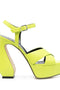 Si Rossi sculpted-heel sandals