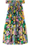 Az Factory With Lutz Huelle Off shoulder midi dress
