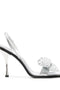Dsquared2 bow-detail sqaure-toe sandals