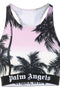 Palm Angels Pink Sunset logo sport top