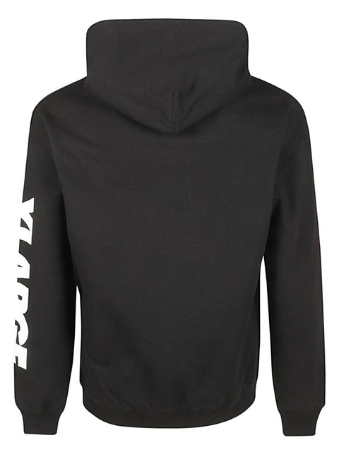 Iuter Printed cotton hoodie