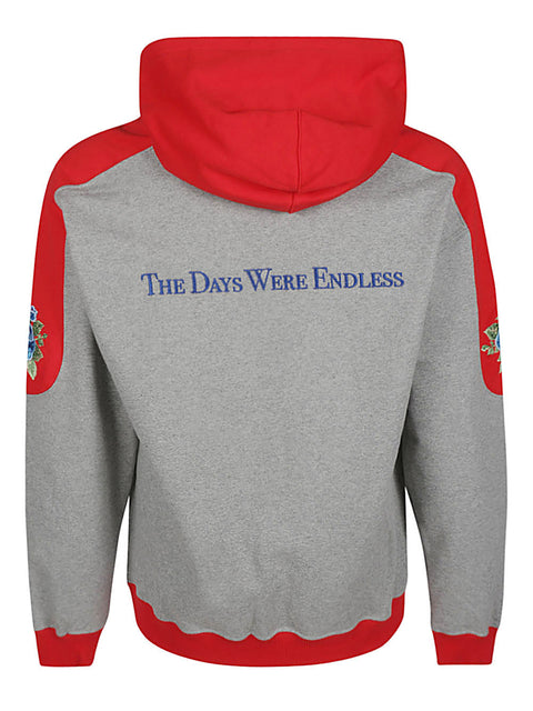 Iuter Printed cotton hoodie