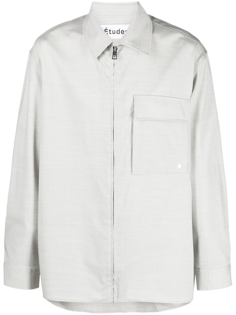 Études Ãtudes Wool blend shirt