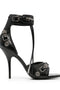 Balenciaga Cagole 110mm leather sandals