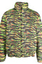 Erl Printed quilted down jacket