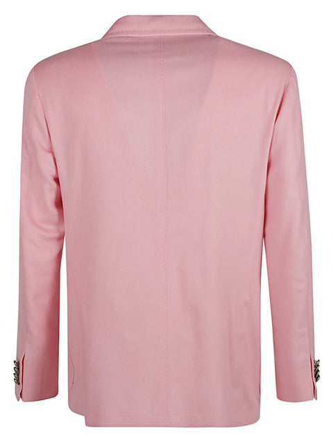 Sartorio Single-breasted wool jacket