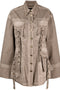 Blumarine Pocketed denim jacket