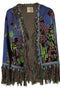 Clocloude Printed cotton cardigan
