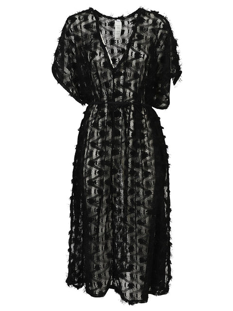 Feel Me Fab Lampedusa crochet long dress