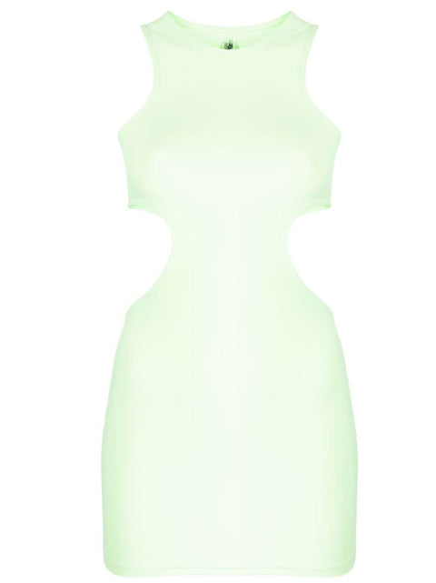 Reina Olga Cut-out detail short dress