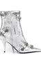 Balenciaga Cagole leather ankle boots