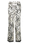 F.R.S . Printed silk trousers