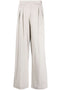 Fabiana Filippi Wide leg wool trousers