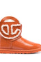 UGG X Telfar Logo Mini Crinkle Boots
