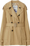 Burberry Belted Cotton Trench Coat