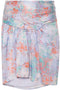Iro Floral print silk mini skirt