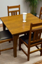 Mission Style White Oak Square Dining Table Set - (2 Colors Available) - Michael's Cherry (MC1)