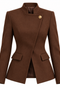 ASYMMETRICAL TAILORED BLAZER