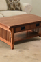 Mission Crofter 4 Drawer Coffee Table with Spindles - 40"