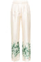 F.R.S . Silk printed trousers