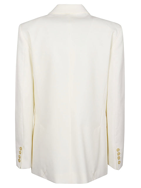 Erika Cavallini Semi-Couture Wool twill Alberta jacket
