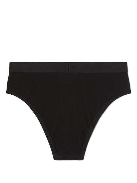 Palm Angels Logo cotton coulottes