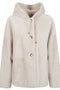 Enes Fur hooded jacket