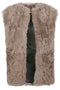 Enes Sleeveless fur coat
