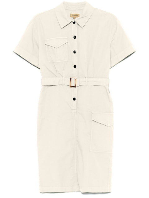 Woolrich belted shirt dress