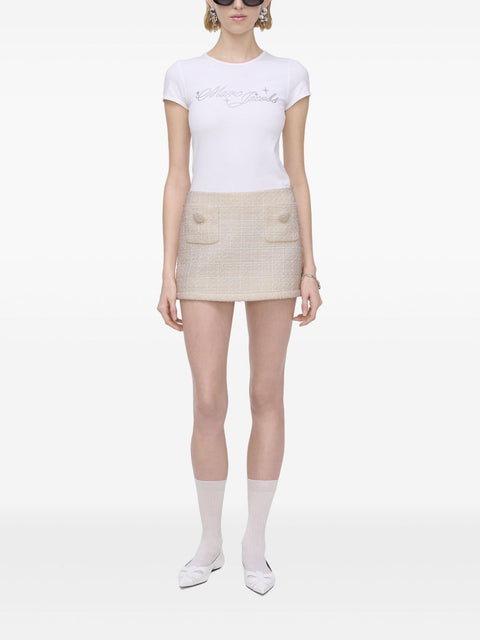 Marc Jacobs Tweed mini skirt