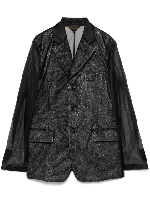 Comme Des Garcons Chiffon blazer