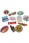 FLOYD 032C retro travel-themed stickers set