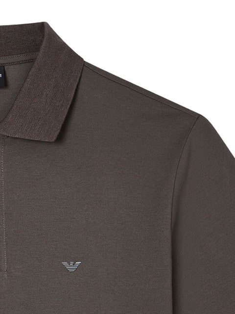 Emporio Armani Logo Cotton Polo Shirt