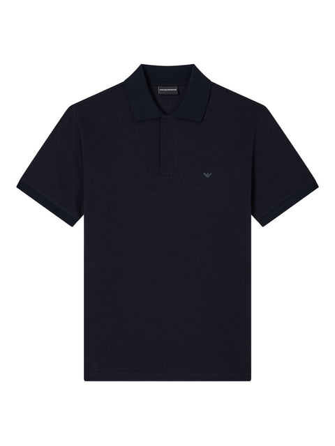 Emporio Armani Logo Cotton Polo Shirt