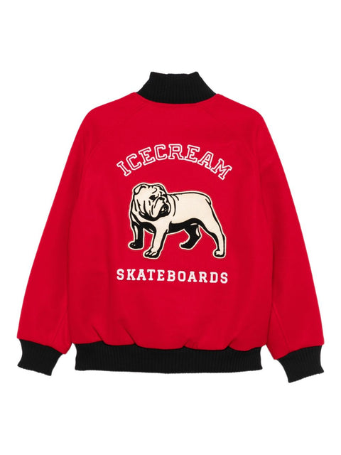 Icecream Embroidered bomber jacket