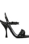 Dolce & Gabbana- Sandal with Rhinestone Embroidery