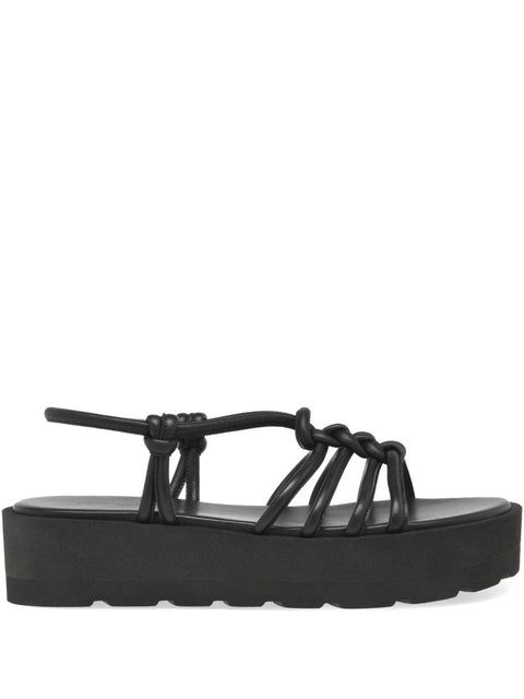 Gianvito Rossi Hebe leather platform sandals