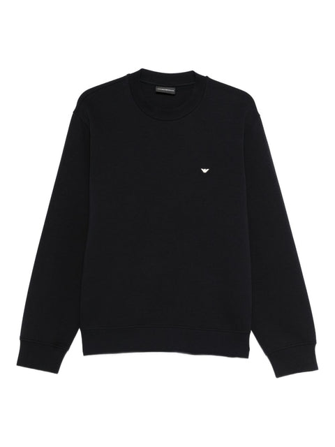 Emporio Armani Cotton crewneck sweatshirt