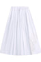 Fay A-line Cotton long skirt