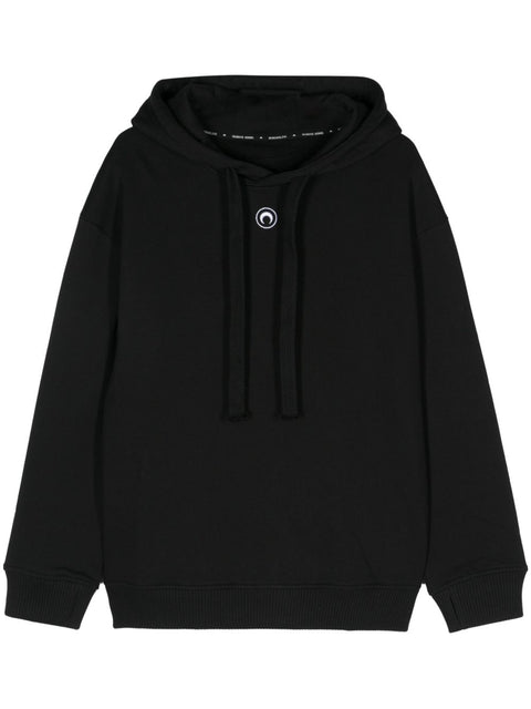 Marine Serre Moon cotton hoodie
