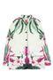 F.R.S . Printed silk jacket