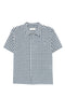 Dunst Checked cotton blend shirt