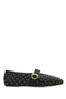 Ferragamo Leather Quilted Ballet Flats