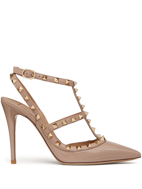 Valentino Garavani Rockstud Patent Leather Pumps