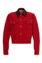 Versace Velvet Denim Jacket